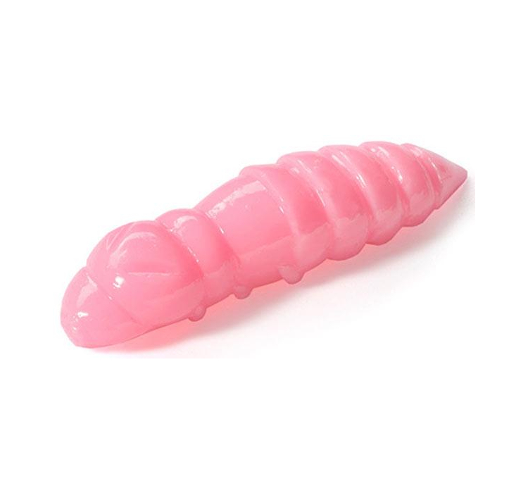 Силиконовая приманка FishUP Pupa 0.9"" cheese taste #048 - Bubble Gum (12шт/уп) - 1 Силиконовая приманка FishUP Pupa 0.9"" cheese taste #048 - Bubble Gum (12шт/уп) - 1