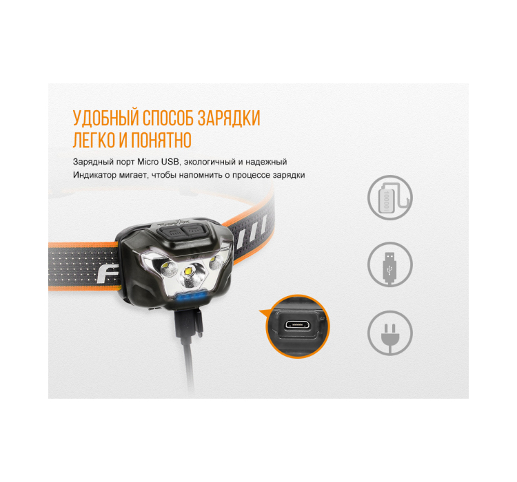 Ліхтар налобний Fenix HL18R чорний - 10 Ліхтар налобний Fenix HL18R чорний - 10