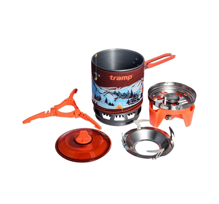 Набір для приготування їжі Tramp TRG-049 (5 предметів) - 1 Набір для приготування їжі Tramp TRG-049 (5 предметів) - 1
