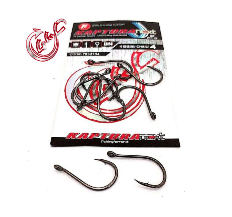 Гачок Lineaeffe Kaptura K10026-Chinu № 14 BLN (ушко) 10щт Made in Korea - 1 Гачок Lineaeffe Kaptura K10026-Chinu № 14 BLN (ушко) 10щт Made in Korea - 1