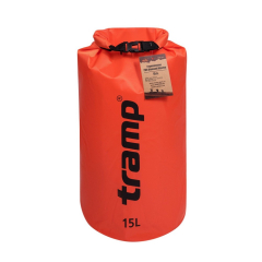 Гермомішок PVC Diamond Rip-Stop 15л Tramp TRA-112-orange