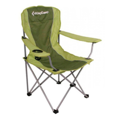 Шезлонг KingCamp Arms Chairin Steel (KC3818) Green