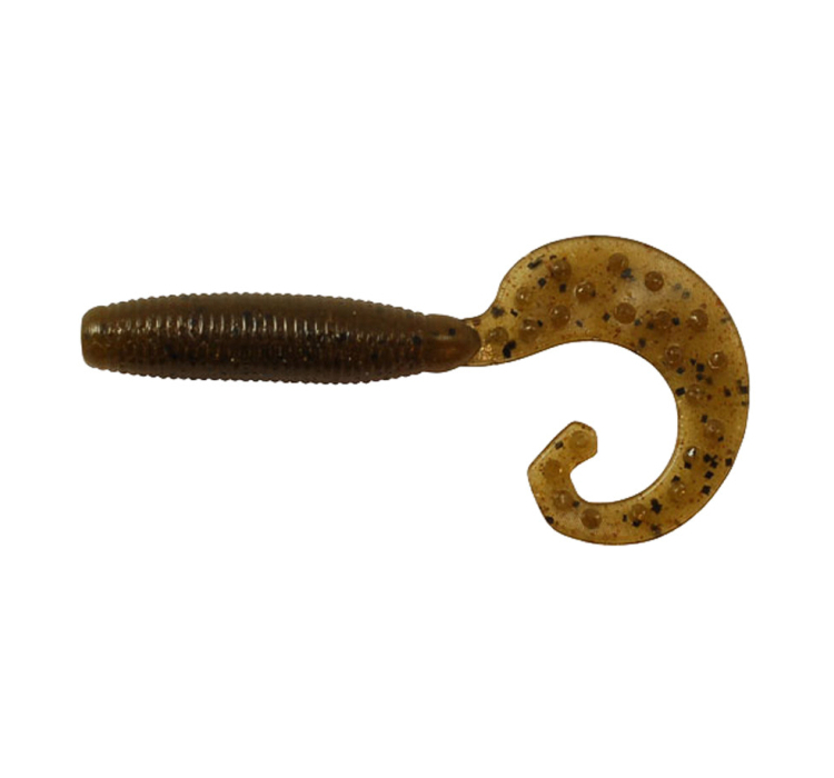 Силіконова приманка Reins Fat G-Tail Grub 4" 002 Green Pumpkin (10 шт./пач.) - 1 Силіконова приманка Reins Fat G-Tail Grub 4" 002 Green Pumpkin (10 шт./пач.) - 1