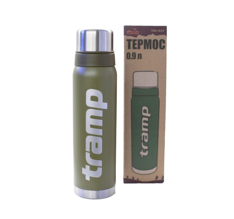 Термос 0,9л Tramp TRC-027-olive - 4 Термос 0,9л Tramp TRC-027-olive - 4