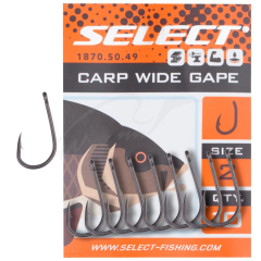 Крючок Select Carp Wide Gape #8 (10 шт/уп)