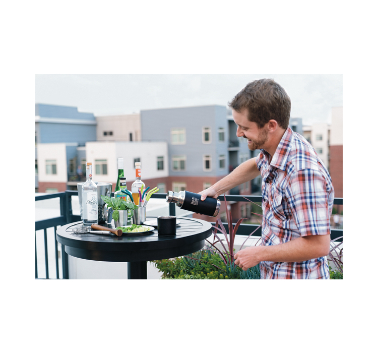 Термос Klean Kanteen TKPro Shale Black 750 мл - 12 Термос Klean Kanteen TKPro Shale Black 750 мл - 12