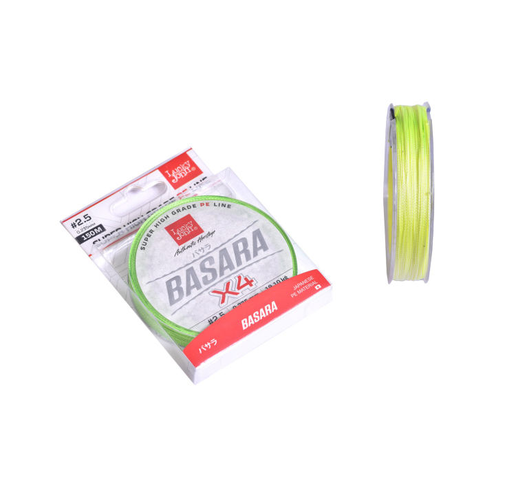 Шнур Lucky John Basara 150м 0,235мм Light Green - 1 Шнур Lucky John Basara 150м 0,235мм Light Green - 1