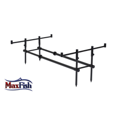 Підставка DAM MAD Black Block Alu Rod Pod для 4 вудилищ max довжина 105см