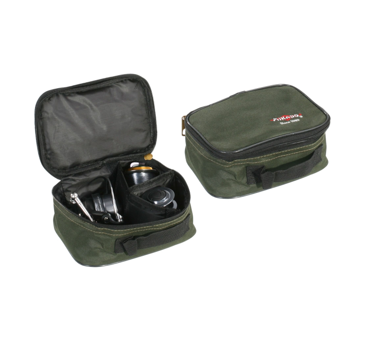 Сумка для рибальських котушок Mikado R002G зелена - 1 Сумка для рибальських котушок Mikado R002G зелена - 1