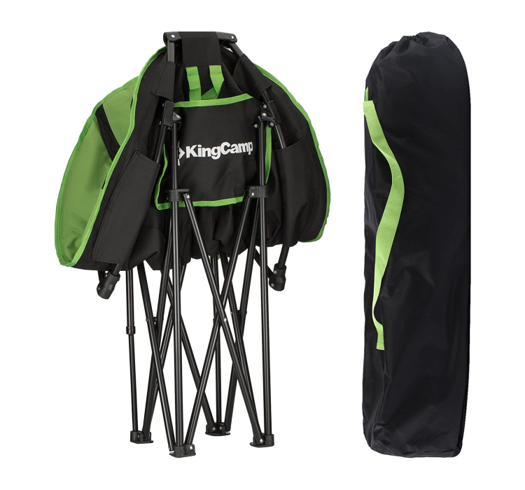 Лежак KingCamp Moon Leisure Chair (KC3816) Black/Green - 6 Лежак KingCamp Moon Leisure Chair (KC3816) Black/Green - 6