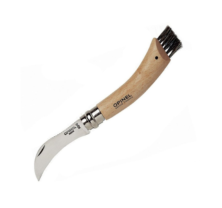 Ніж грибника Opinel №8, нержавіюча сталь, бук (001252) - 1 Ніж грибника Opinel №8, нержавіюча сталь, бук (001252) - 1