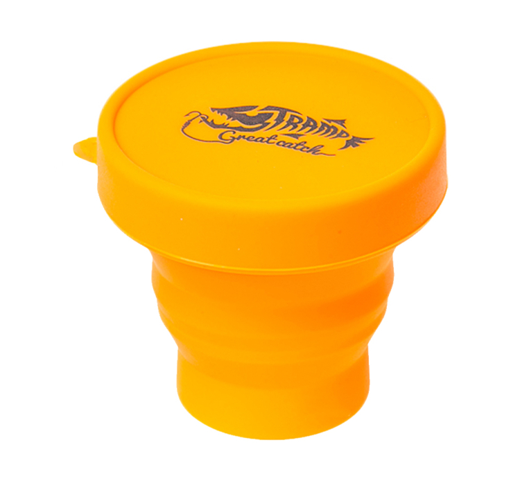 Склянка складана Tramp TRC-083 (0,18л), помаранчева - 1 Склянка складана Tramp TRC-083 (0,18л), помаранчева - 1