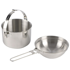 2 в 1 - Каструля + сковорода-кришка Tatonka Kettle (2,5л) 4003.000