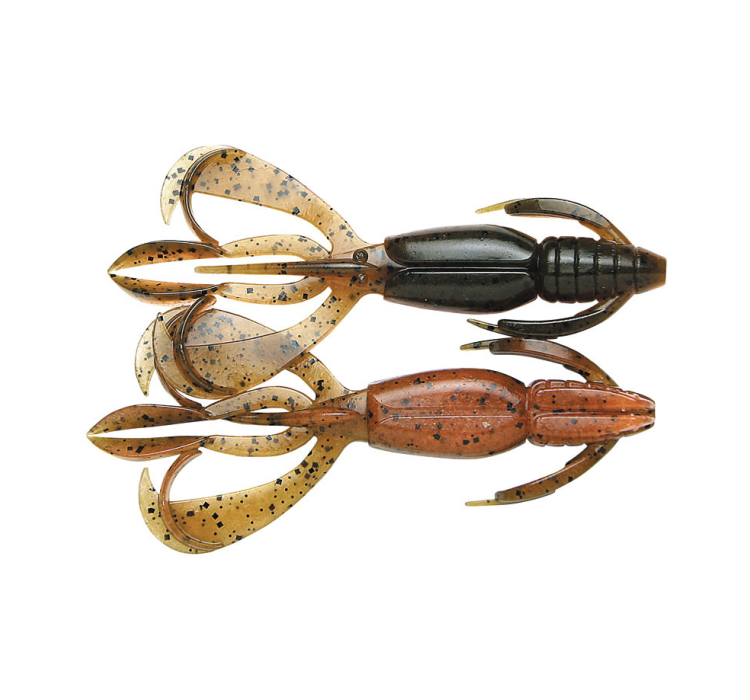 Силиконовая приманка Keitech Crazy Flapper 3.6" (7 шт./пач.): 438 green pumpkin fire - 1 Силиконовая приманка Keitech Crazy Flapper 3.6" (7 шт./пач.): 438 green pumpkin fire - 1