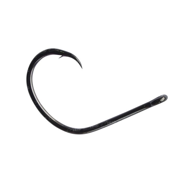 Гачок Decoy KR-32 Circle Light Black Nickeled #3/0 (5 шт/уп) - 2 Гачок Decoy KR-32 Circle Light Black Nickeled #3/0 (5 шт/уп) - 2