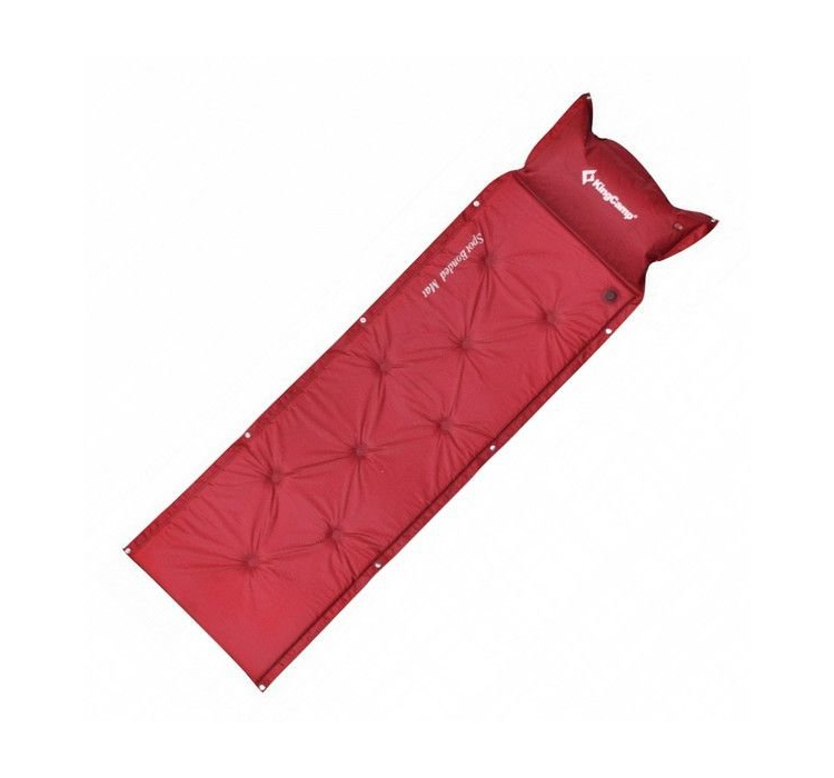 Самонадувний килимок KingCamp Point Inflatable Mat (KM3505) Wine red - 1 Самонадувний килимок KingCamp Point Inflatable Mat (KM3505) Wine red - 1