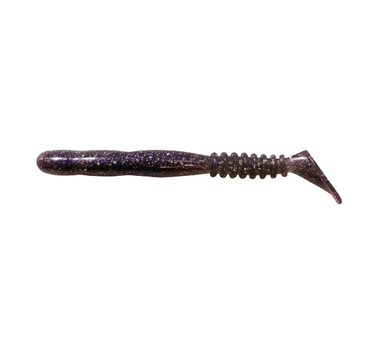 Силиконовая приманка Reins Rockvibe Shad 2" U004 UV Shad (ультрафіолет) (20 шт./пач.) - 1 Силиконовая приманка Reins Rockvibe Shad 2" U004 UV Shad (ультрафіолет) (20 шт./пач.) - 1