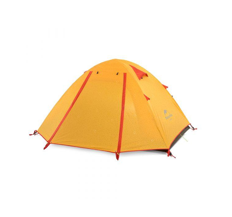 Двухслойная, 3-х местная палатка с алюминиевыми дугами, P-Series, оранжевая. - 1 Двухслойная, 3-х местная палатка с алюминиевыми дугами, P-Series, оранжевая. - 1