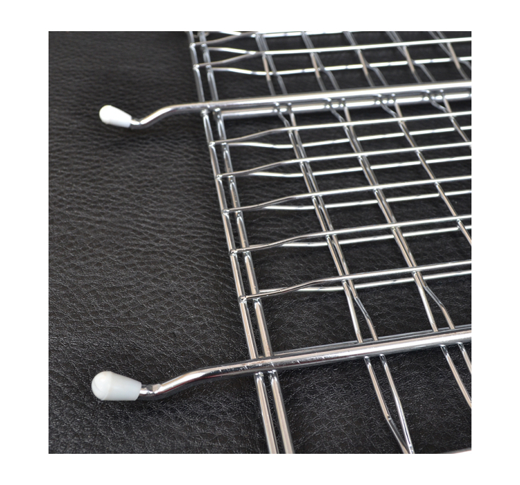 Решітка для гриля подвійна GRILL ME BQ031/GRME229 (42x31см), хромована - 3 Решітка для гриля подвійна GRILL ME BQ031/GRME229 (42x31см), хромована - 3