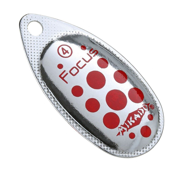 Блесна вращающаяся Mikado FOCUS Silver-10 3 г - 1 Блесна вращающаяся Mikado FOCUS Silver-10 3 г - 1
