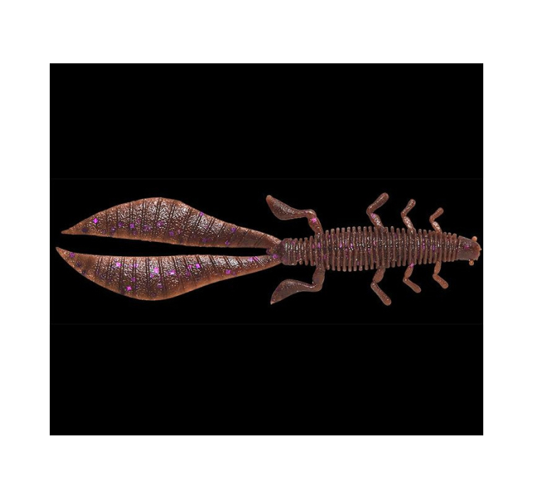 Силіконова приманка Megabass Custom Worm Pataliro 3.5inch #06 cinnamon/purple flake (8 шт.) - 1 Силіконова приманка Megabass Custom Worm Pataliro 3.5inch #06 cinnamon/purple flake (8 шт.) - 1