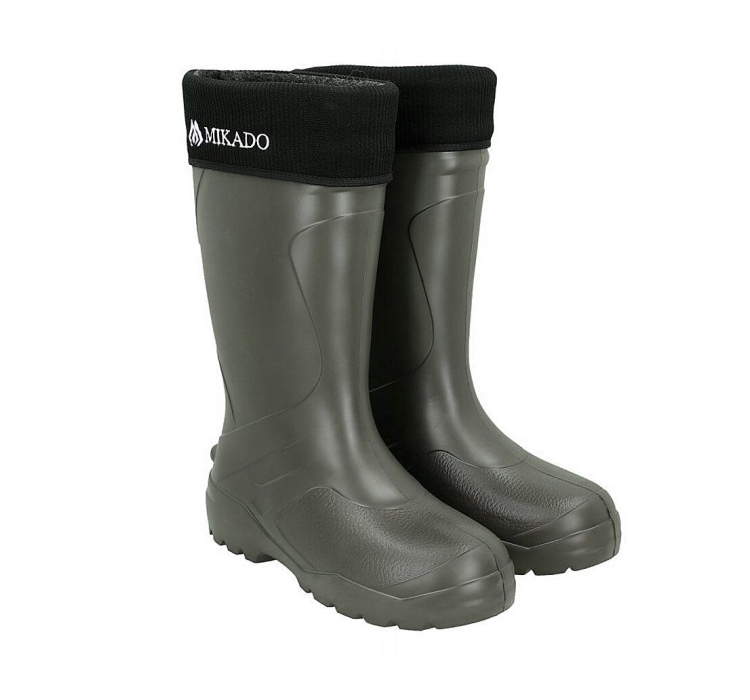 Чоботи Mikado BMK-BK -30° піна EVA з панчохою (зелені) 45р. - 1 Чоботи Mikado BMK-BK -30° піна EVA з панчохою (зелені) 45р. - 1