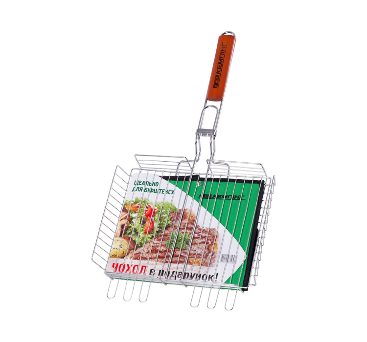 Двойная решетка для гриля Кемпинг, BQ-46 - 1 Двойная решетка для гриля Кемпинг, BQ-46 - 1