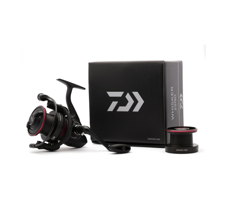 Котушка Daiwa 20 Whisker 25 QD + Запасна шпуля - 3 Котушка Daiwa 20 Whisker 25 QD + Запасна шпуля - 3