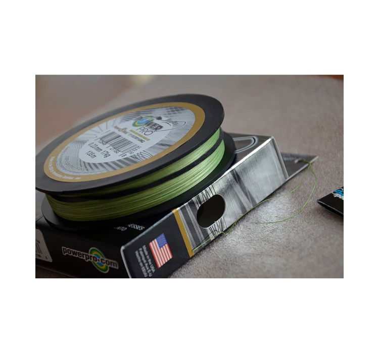 Шнур Power Pro Super 8 Slick 135m Aqua Green 0.23 38lb/17kg - 7 Шнур Power Pro Super 8 Slick 135m Aqua Green 0.23 38lb/17kg - 7