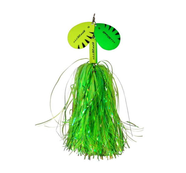 Блешня-вертушка з двома пелюстками DAM Effzett Pike Rattlin' Spinner YG 40 г - 1 Блешня-вертушка з двома пелюстками DAM Effzett Pike Rattlin' Spinner YG 40 г - 1