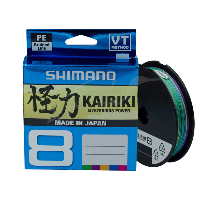 Шнур Shimano Kairiki 8 PE (Multi Color) 300m 0.13mm 8.2kg - 1 Шнур Shimano Kairiki 8 PE (Multi Color) 300m 0.13mm 8.2kg - 1