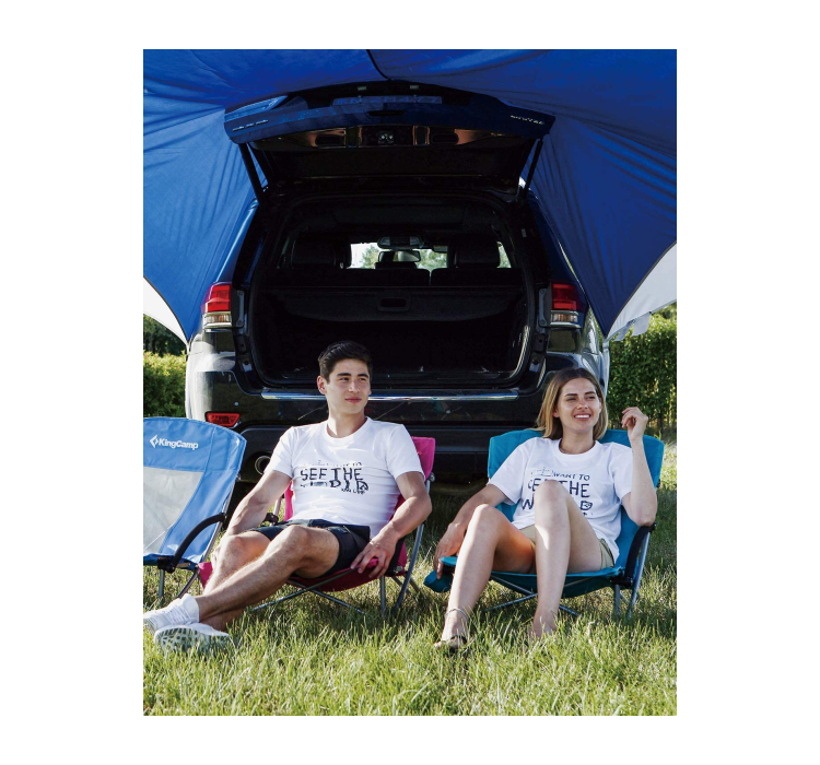 Шезлонг KingCamp Beach chair (KC3841) Cyan - 3 Шезлонг KingCamp Beach chair (KC3841) Cyan - 3