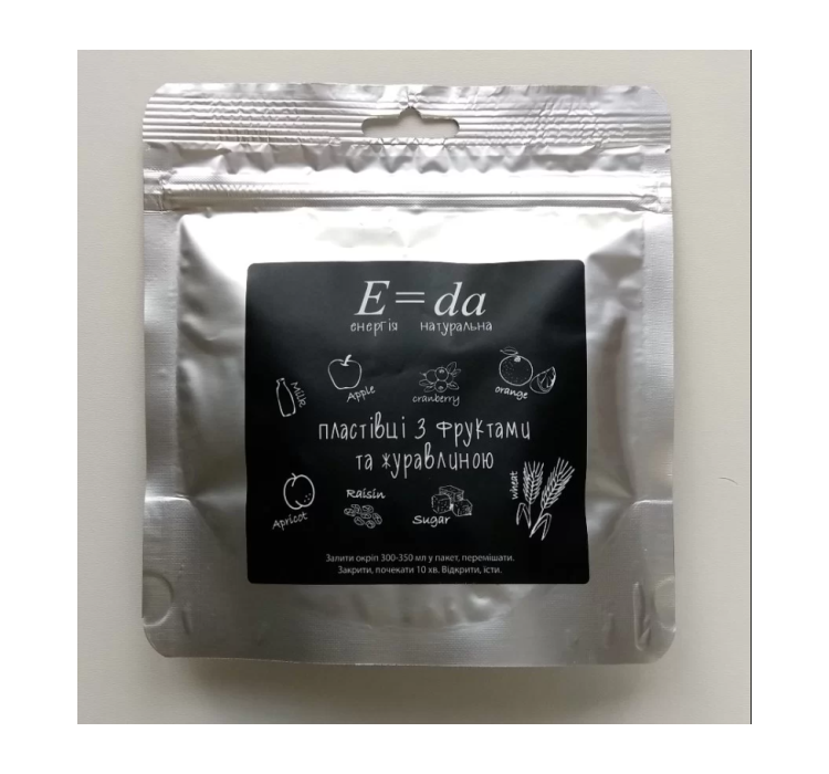 Пластівці з фруктами та журавлиною E=da - 1 Пластівці з фруктами та журавлиною E=da - 1