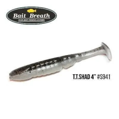 Силиконовая приманка Bait Breath T.T.Shad 4" (6 шт.) (941 BYS magic shad)