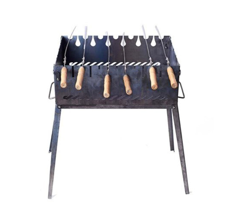 Мангал Smoke House Чемодан (6-місний) - 2 Мангал Smoke House Чемодан (6-місний) - 2