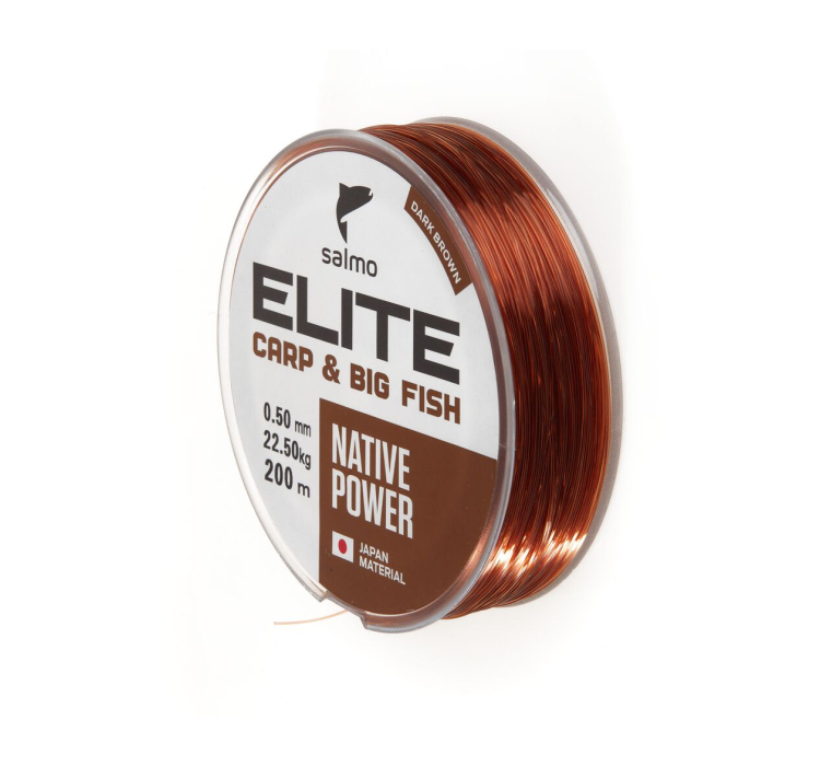 Жилка Salmo Elite Carp&Big Fish 200м 0,50мм - 3 Жилка Salmo Elite Carp&Big Fish 200м 0,50мм - 3