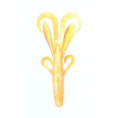 Силіконова приманка Nomura Monster Bass (їстівний) 95мм 5гр. колір 054 (orange glitter) 8шт