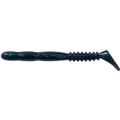 Силиконовая приманка Reins Rockvibe Shad 2" 012 Junebug (20 шт./пач.)