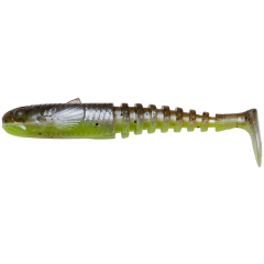Силиконовая приманка Savage Gear Gobster Shad 75 mm 5.0g Green Pearl Yellow (5 шт./упа)