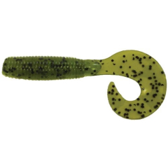 Силіконова приманка Big Bite Baits Finesse Grub 4" Watermelonseed 10 шт.