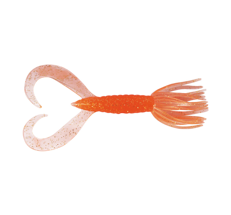 Силіконова приманка Keitech Little Spider 3.5" (5 шт/уп) ц:ea#06 orange flash - 1 Силіконова приманка Keitech Little Spider 3.5" (5 шт/уп) ц:ea#06 orange flash - 1