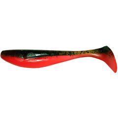 Силиконовая приманка FishUP Wizzle Shad 5"" #205 Watermelon/Orange (4шт/пач)