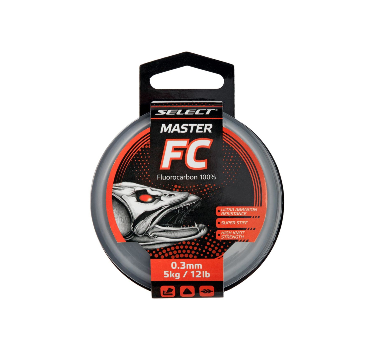 Флюорокарбон Select Master FC 10m 0.65mm 46lb/21.0kg - 1 Флюорокарбон Select Master FC 10m 0.65mm 46lb/21.0kg - 1