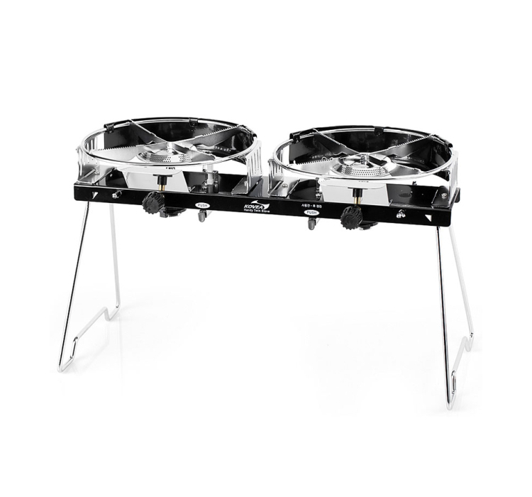 Плита газова туристична двоконфоркова Kovea Handy Twin Stove KB-N9110 - 2 Плита газова туристична двоконфоркова Kovea Handy Twin Stove KB-N9110 - 2