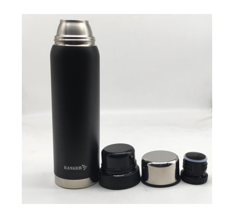 Термос Ranger Expert 1,2 L Black (Арт. RA 9944) Термос Ranger Expert 1,2 L Black (Арт. RA 9944)
