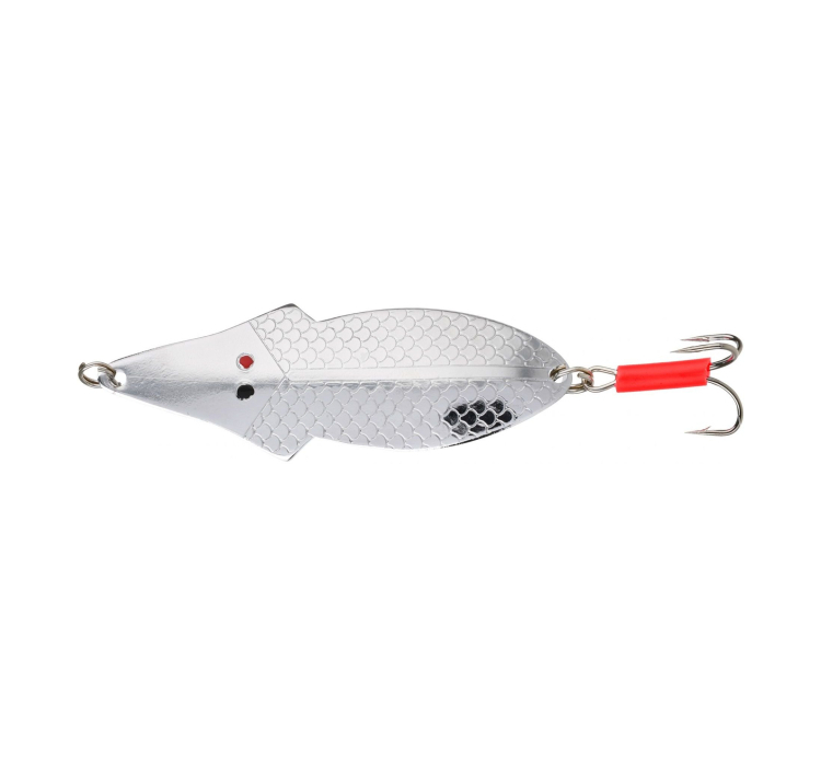 Блешня коливальна Mikado FLAT FISH Silver 30 г - 1 Блешня коливальна Mikado FLAT FISH Silver 30 г - 1