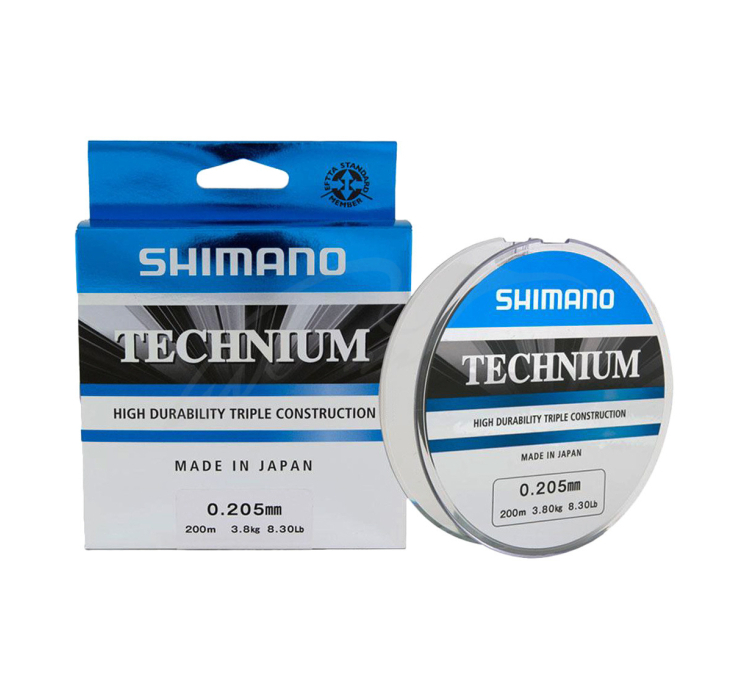 Жилка Shimano Technium 200m 0.165mm 2.6kg - 1 Жилка Shimano Technium 200m 0.165mm 2.6kg - 1