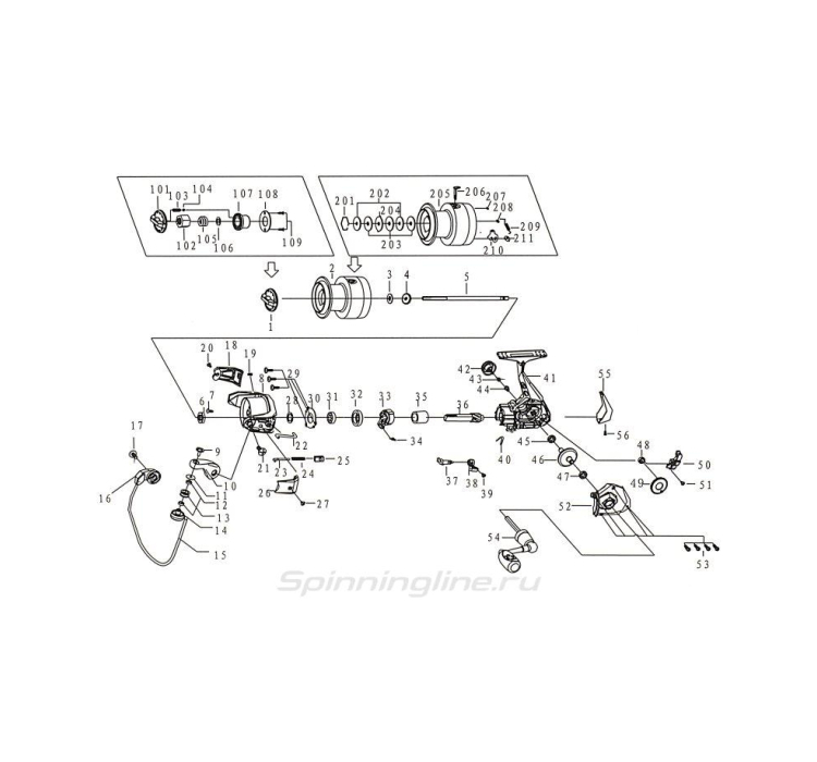 Котушка Salmo Sniper Feeder 6000FD - 10 Котушка Salmo Sniper Feeder 6000FD - 10