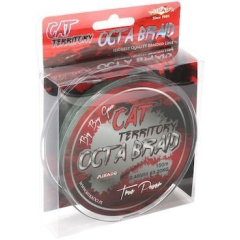 Плетений шнур Mikado CAT TERRITORY OCTA BRAID 150м зелений 0,70 мм