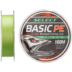 Шнур Select Basic PE 150m (оранж.) 0.04mm 5lb/2.5kg